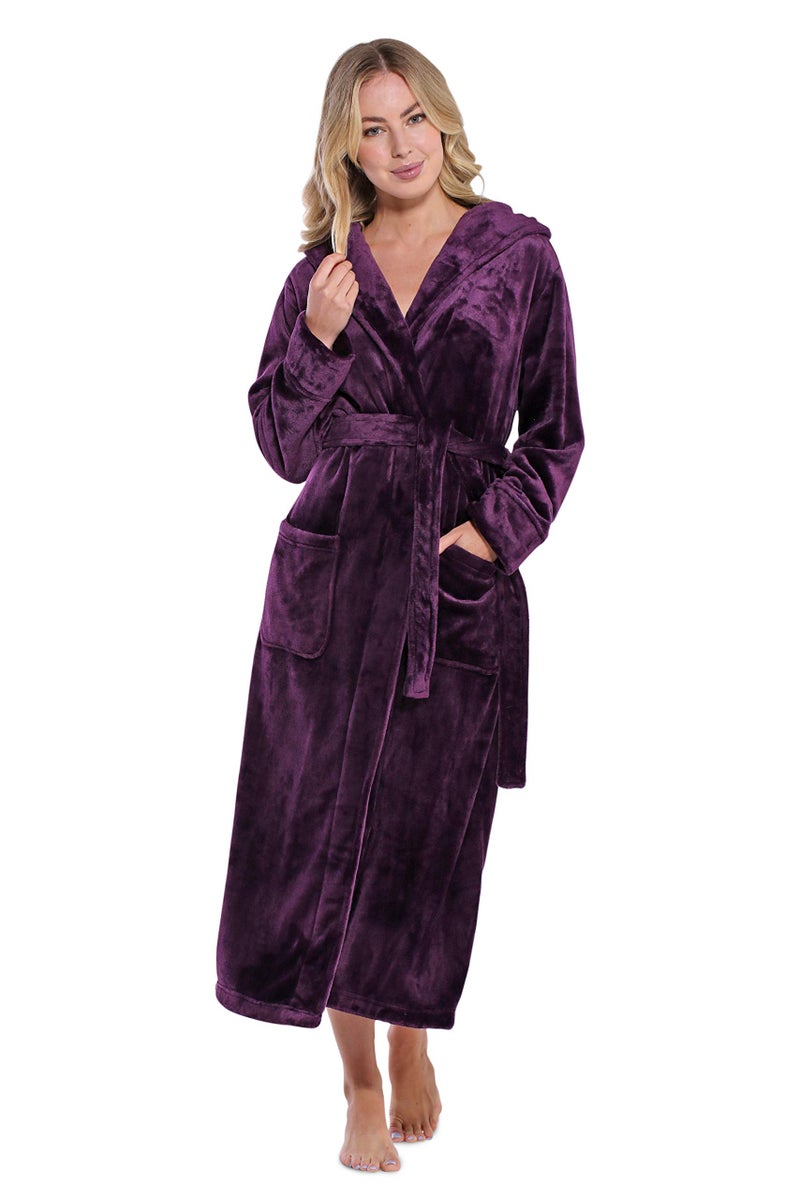 Turquaz Oversize Premium Luxury Ultra Soft Warm Robes for Women Plush Fleece Bathrobe for Women with and Spacious Pockets - Image 5